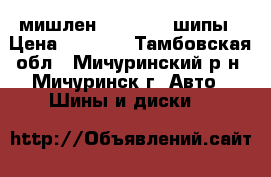 мишлен 185/70r14 шипы › Цена ­ 4 000 - Тамбовская обл., Мичуринский р-н, Мичуринск г. Авто » Шины и диски   